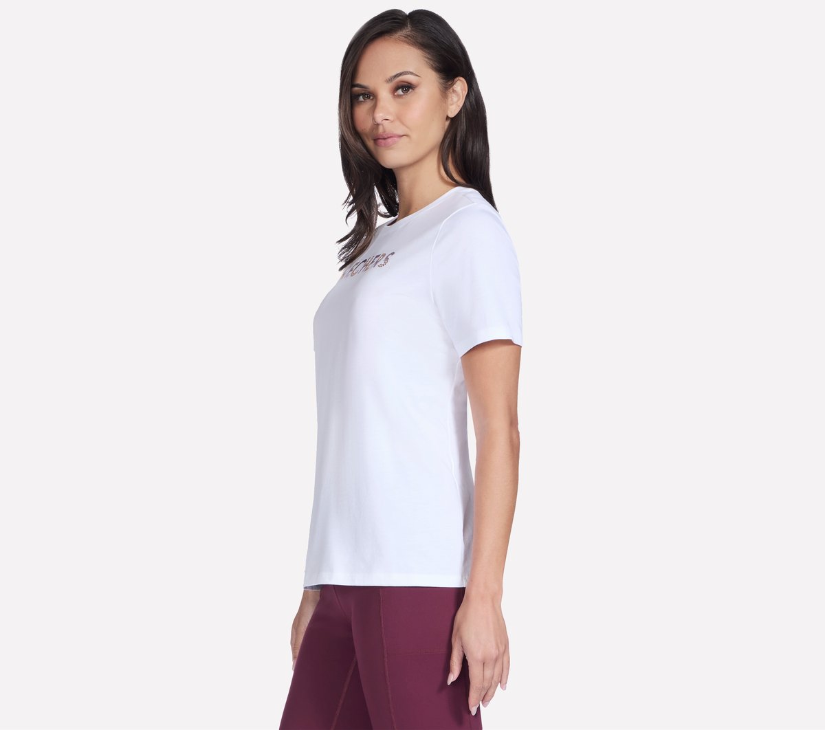 Dazzle Short Sleeve Tee | Skechers Women