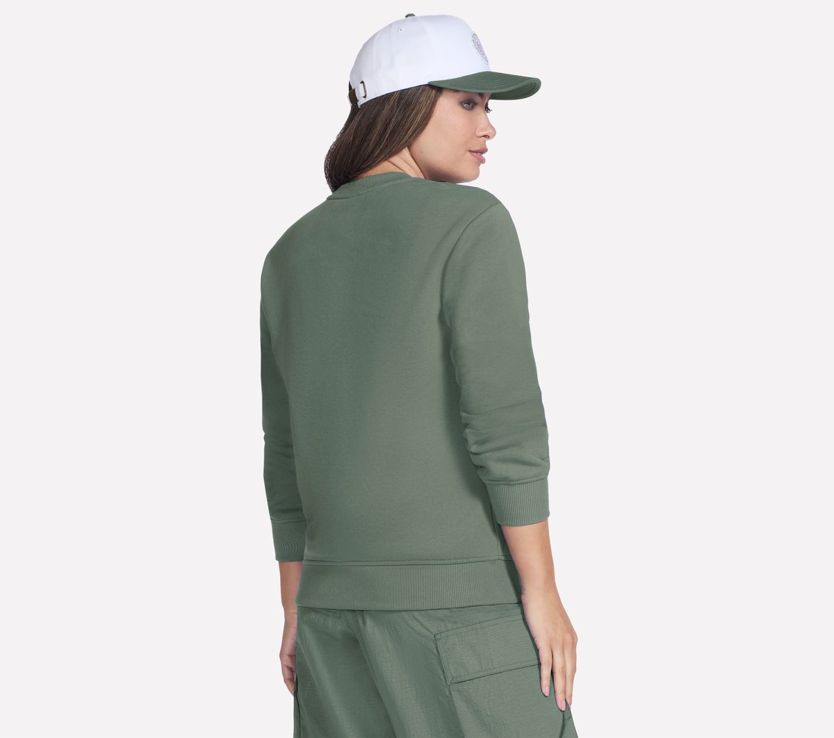 Collegiate Crest Crewneck | Skechers Women