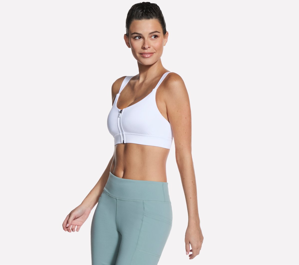 GO WALK Evolution Zip Front Bra | Skechers Women
