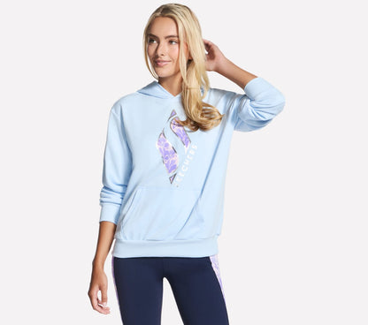 Floral Diamond Pullover Hoodie | Skechers Women