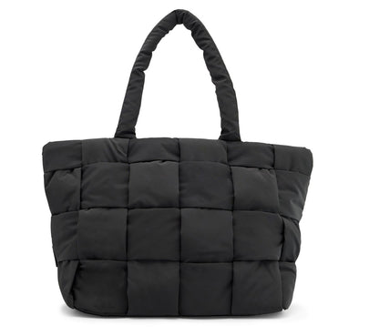 Women|Kids|Clothing Skechers Quilted Checkered Shopper Bag | Skechers Women|Kids|Clothing