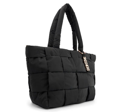 Women|Kids|Clothing Skechers Quilted Checkered Shopper Bag | Skechers Women|Kids|Clothing