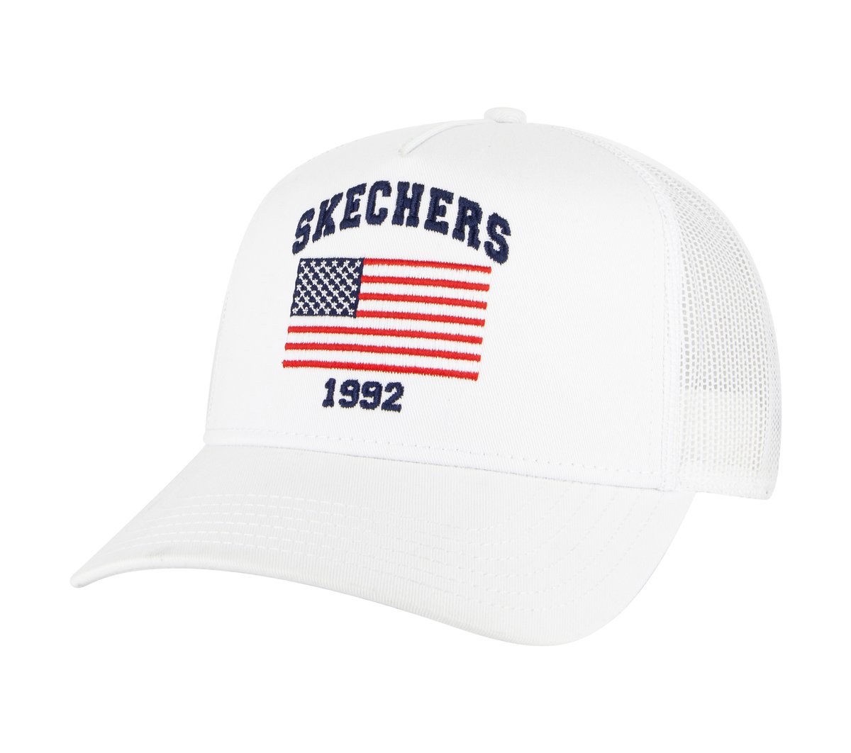 Women|Men|Clothing Skechers Accessories USA Flag Trucker Hat | Skechers Women|Men|Clothing