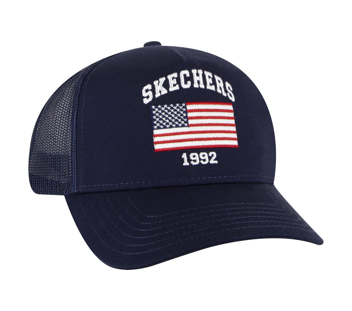 Women|Men|Clothing Skechers Accessories USA Flag Trucker Hat | Skechers Women|Men|Clothing