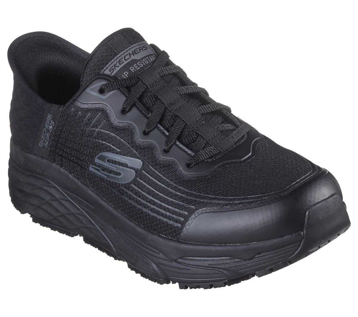 Men Skechers Slip-ins Work Slip-Resistant Relaxed Fit: Max Cushioning Elite - Remmal | Skechers Men