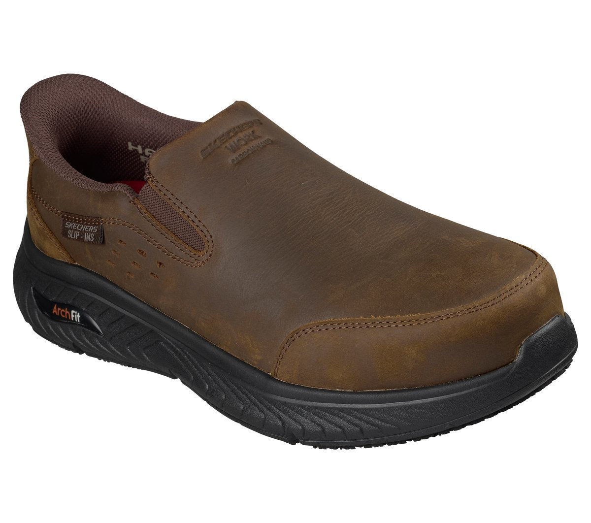 Men Skechers Slip-ins Work Slip-Resistant: Arch Fit Crosser | Skechers Men