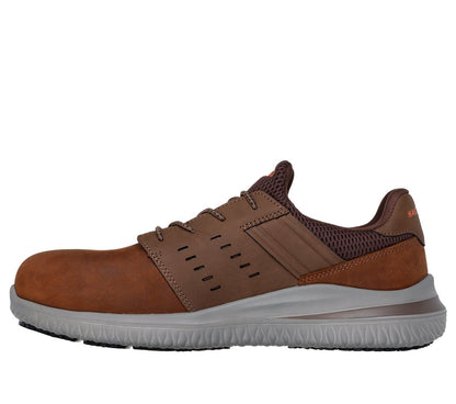 Men Skechers Work Slip-Resistant: Delson 3.0 SR - Tyoll | Skechers Men