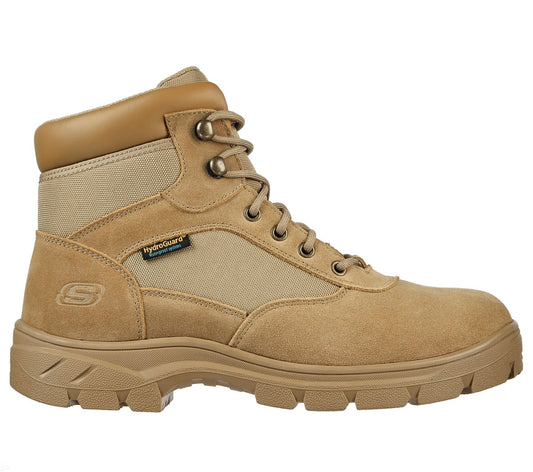 Men Skechers Work Waterproof Relaxed Fit: Wascana - Millit | Skechers Men