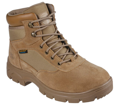 Men Skechers Work Waterproof Relaxed Fit: Wascana - Millit | Skechers Men