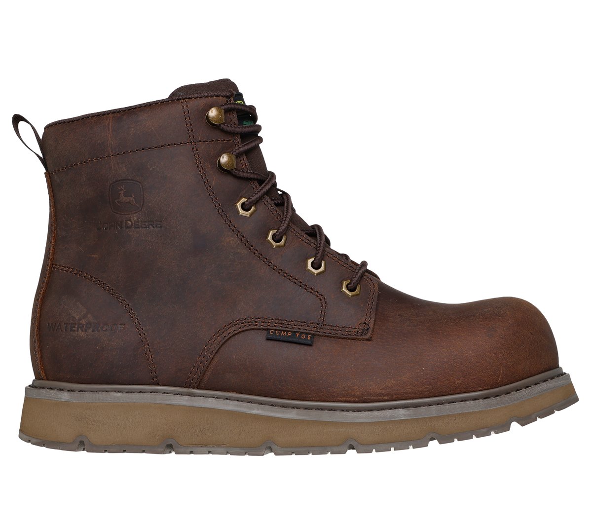 Men Skechers John Deere Waterproof: Flex-Wedge Ranger - Grizzly Creek | Skechers Men