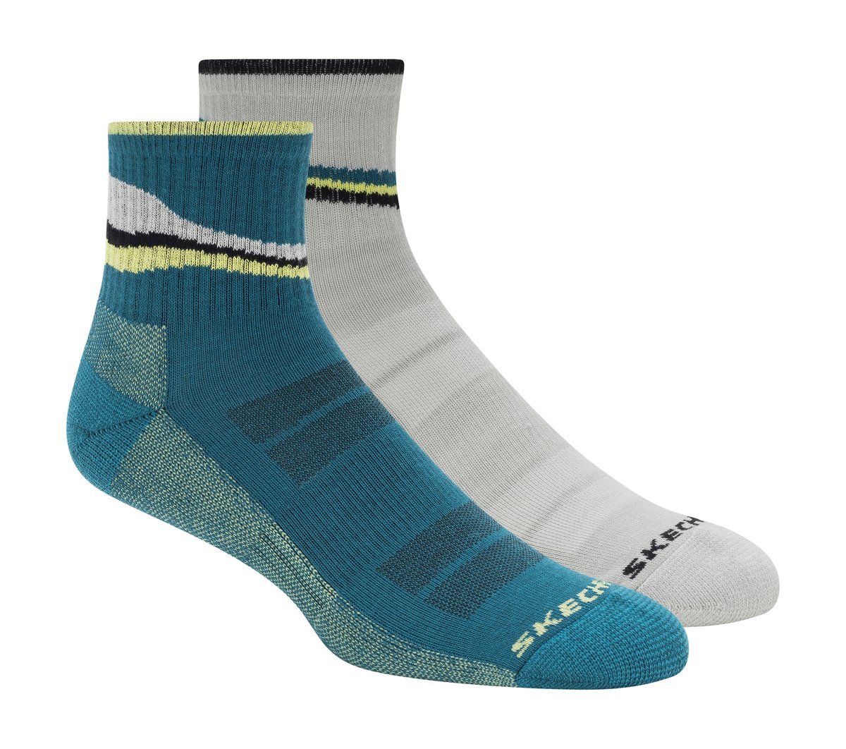 Men|Clothing Skechers 2 Pack Men's Quarter Trail Socks | Skechers Men|Clothing
