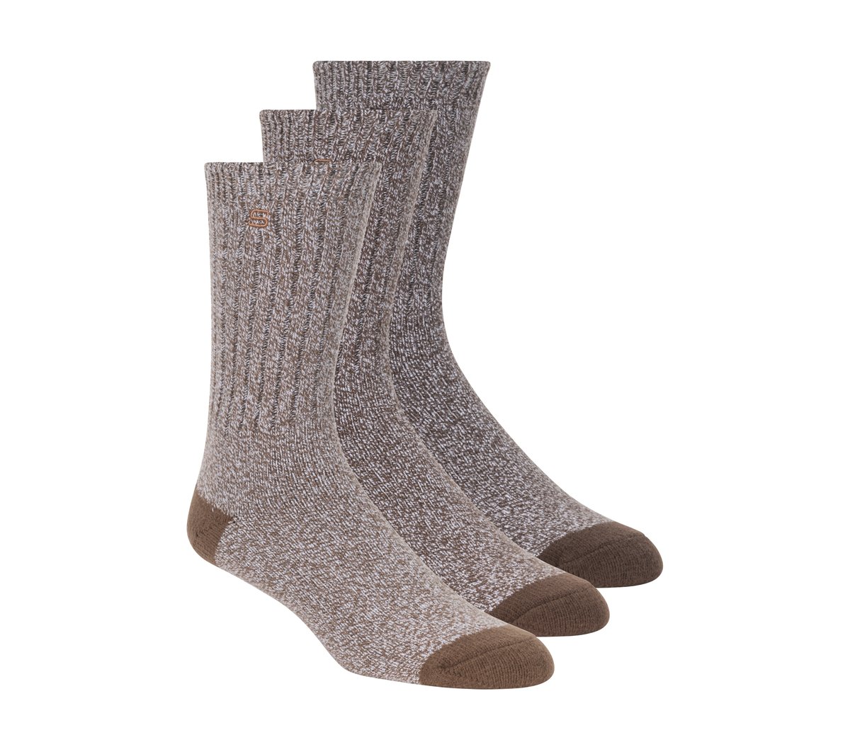 Men|Clothing Skechers Super Soft Boot Crew Socks - 3 Pack | Skechers Men|Clothing