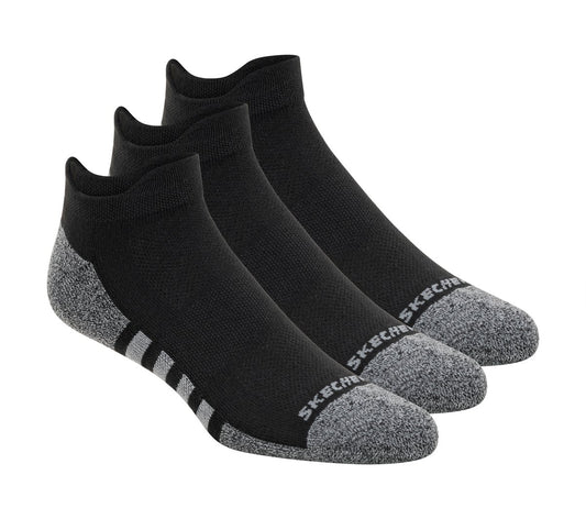 Men|Clothing Skechers Lowcut Heel Tab Work Socks - 3 Pack | Skechers Men|Clothing