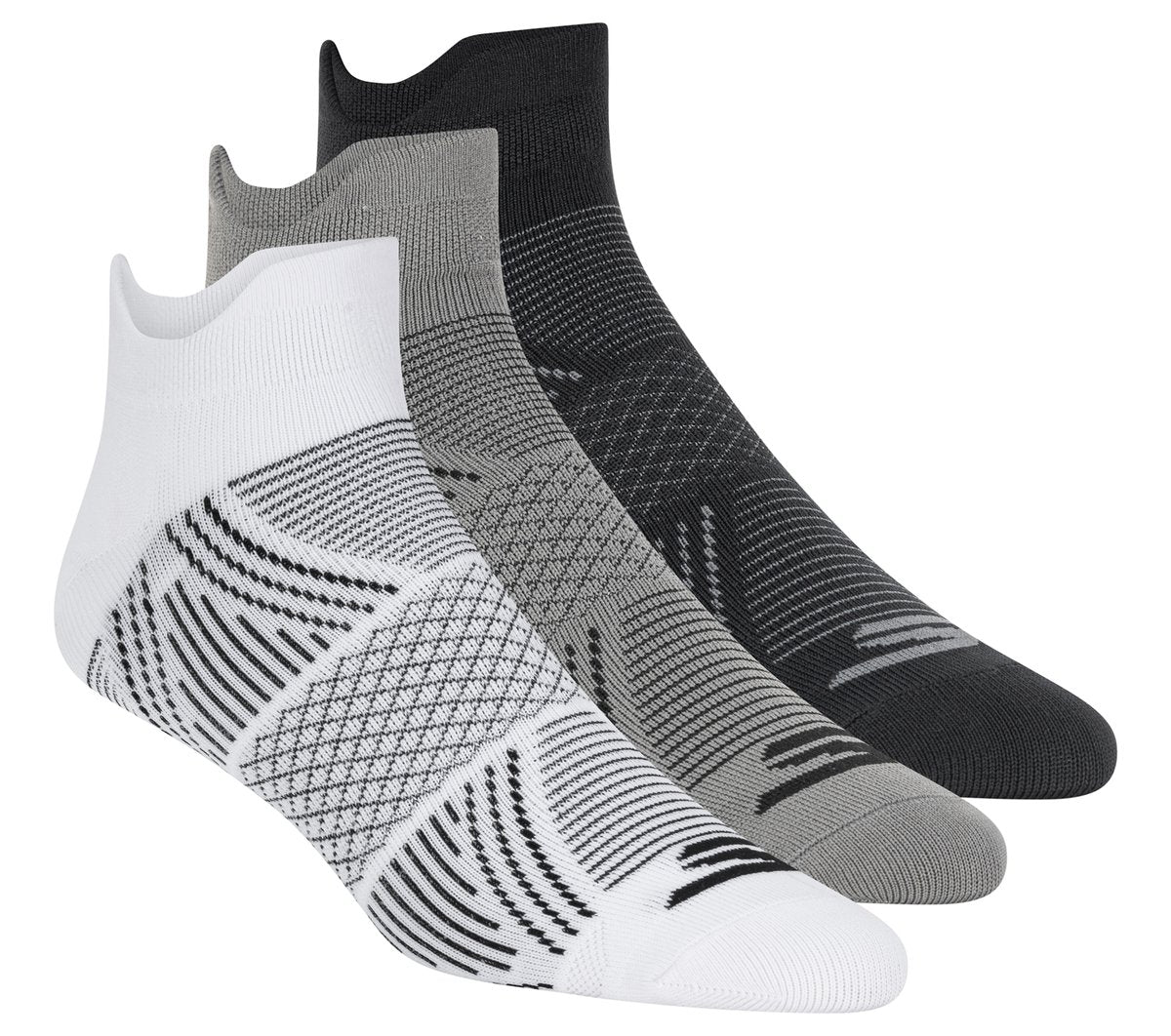 Men|Clothing Skechers 3 Pack Men's Performance Low Cut Pattern Socks | Skechers Men|Clothing