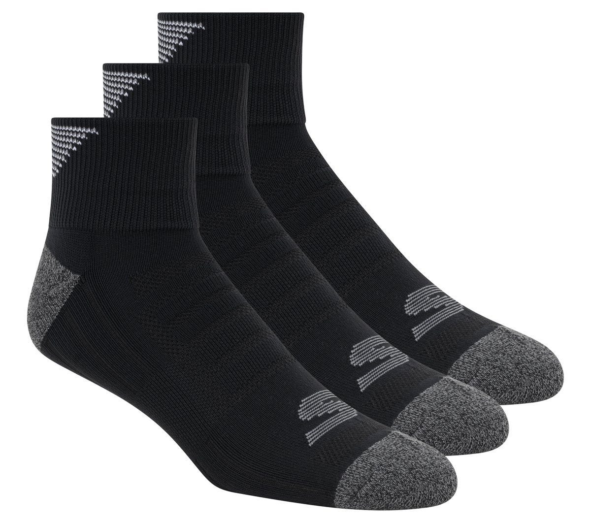Men|Clothing Skechers 3 Pack Men's Half Terry Quarter Crew Socks | Skechers Men|Clothing