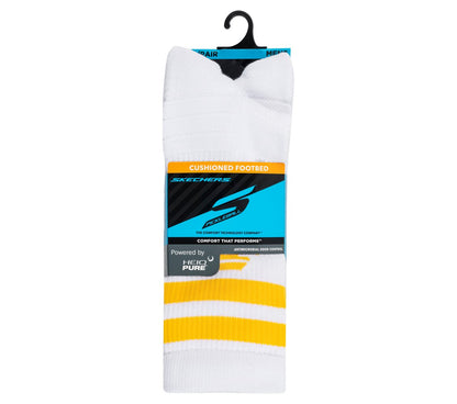 Men|Clothing Skechers 3 Pack Performance Pickleball Crew Socks | Skechers Men|Clothing
