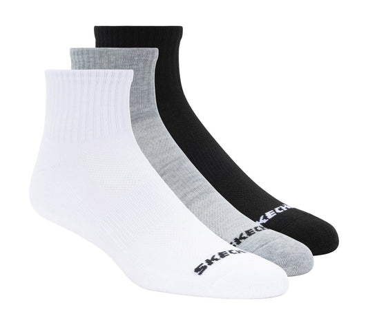Men|Clothing Skechers 3 Pack Quarter Crew Sport Socks | Skechers Men|Clothing