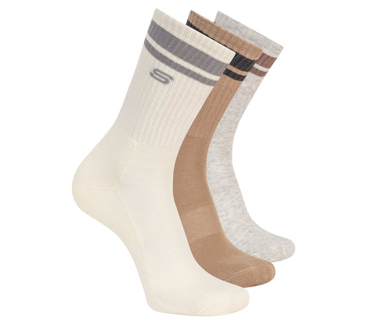 Men|Clothing Skechers 3 Pack Men's Lifestyle Crew Socks | Skechers Men|Clothing