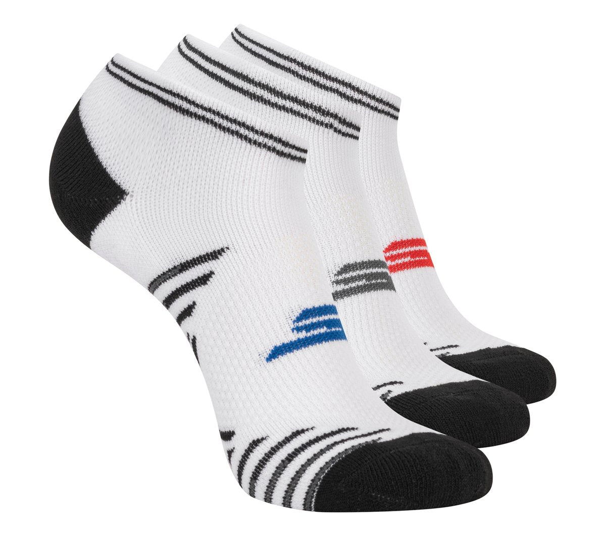 Men|Clothing Skechers 3 Pack Men's Performance Low Cut Running Socks | Skechers Men|Clothing