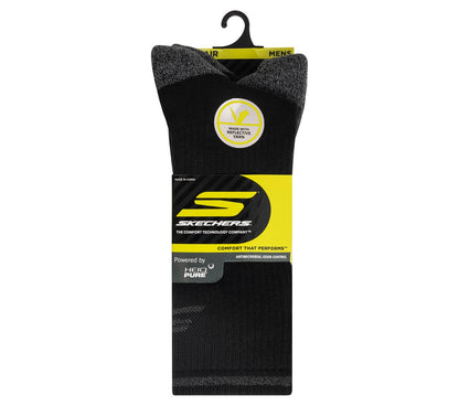 Men|Clothing Skechers 3 Pack Men's Reflective Performance Crew Socks | Skechers Men|Clothing