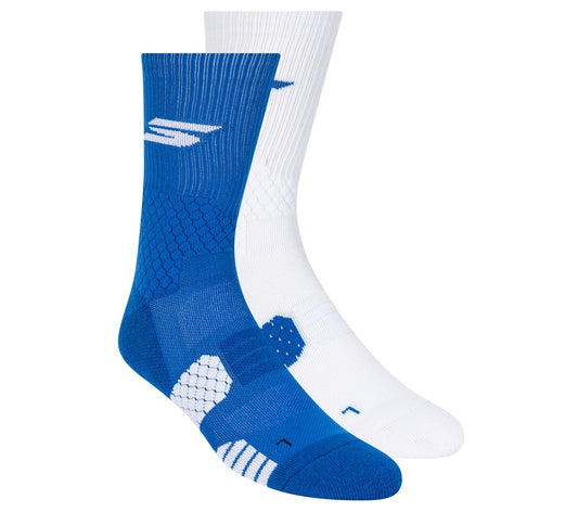 Men|Clothing Skechers 2 Pack Performance Basketball Crew Socks | Skechers Men|Clothing