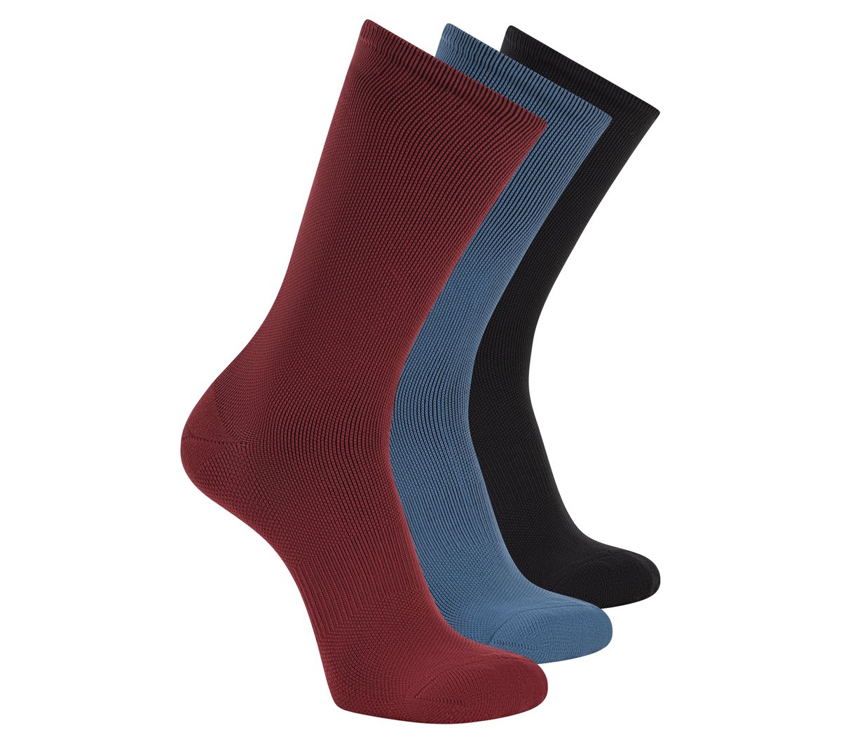 Men|Clothing Skechers 3 Pack Men's Reflective Performance Half Terry Crew Socks | Skechers Men|Clothing