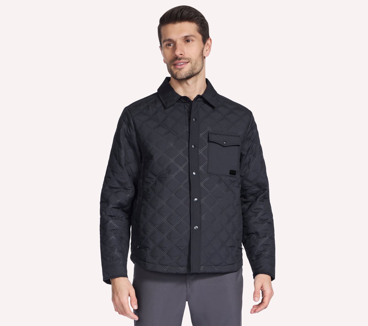 Men Skechers GO SHIELD Cozy Fit Altitude Bonded Jacket | Skechers Men