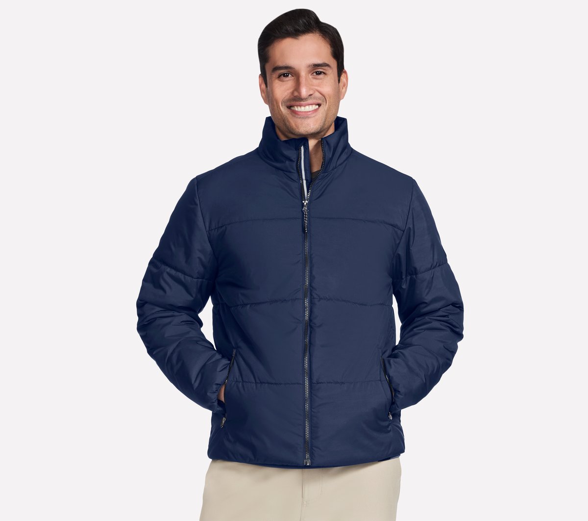 Men Skechers GO SHIELD Cozy Fit Traverse Down Jacket | Skechers Men