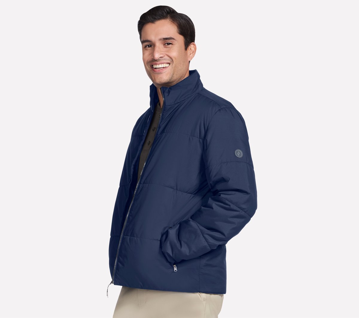 Men Skechers GO SHIELD Cozy Fit Traverse Down Jacket | Skechers Men