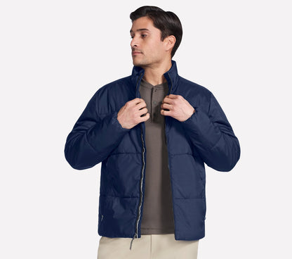 Men Skechers GO SHIELD Cozy Fit Traverse Down Jacket | Skechers Men