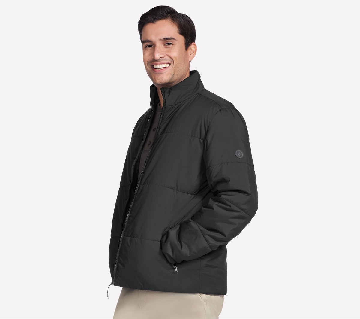 Men Skechers GO SHIELD Cozy Fit Traverse Down Jacket | Skechers Men