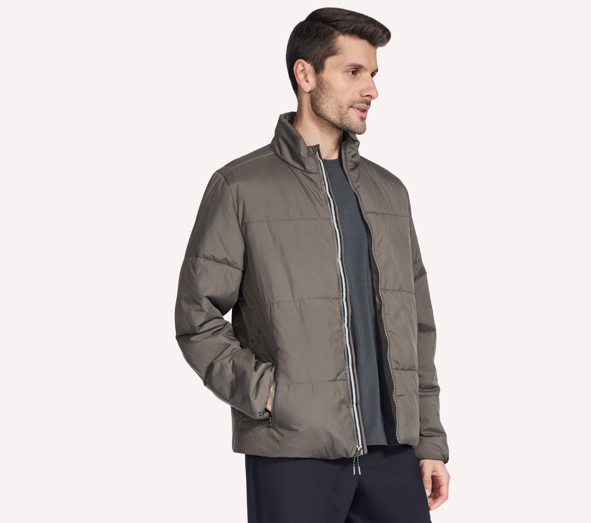 Men Skechers GO SHIELD Cozy Fit Element Jacket | Skechers Men