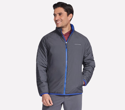 Men Skechers GO SHIELD Cozy Fit Altitude Reversible Jacket | Skechers Men