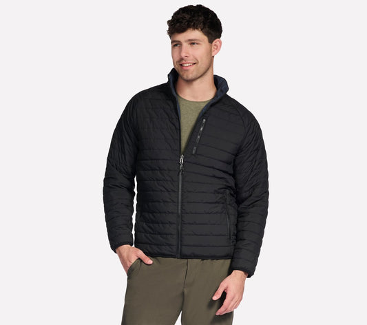 Men Skechers GO SHIELD Cozy Fit Altitude Reversible Jacket | Skechers Men