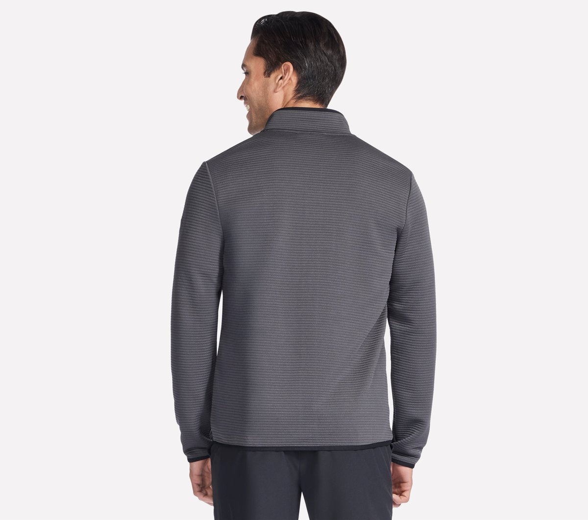 Men Skechers The Hoodless Hoodie Ottoman Jacket | Skechers Men