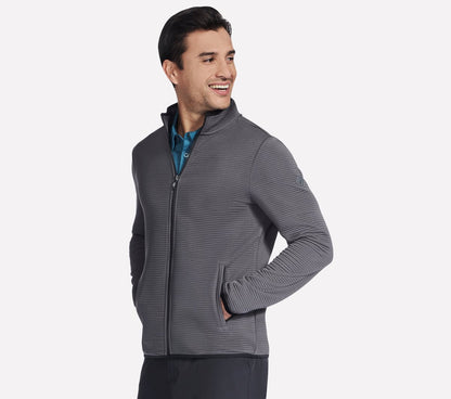 Men Skechers The Hoodless Hoodie Ottoman Jacket | Skechers Men