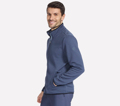 Men Skechers The Hoodless Hoodie Ottoman Jacket | Skechers Men