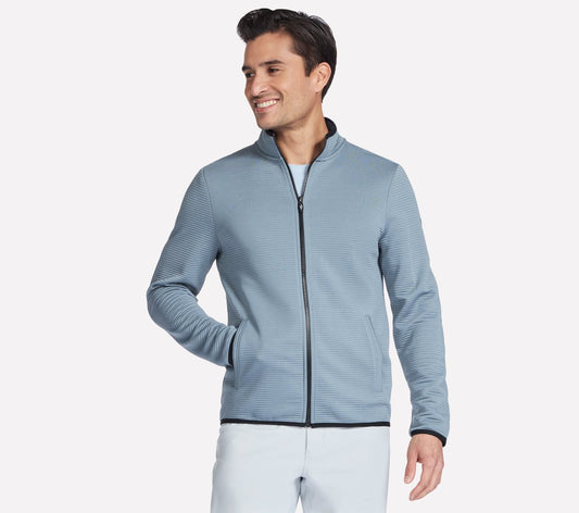 Men Skechers The Hoodless Hoodie Ottoman Jacket | Skechers Men