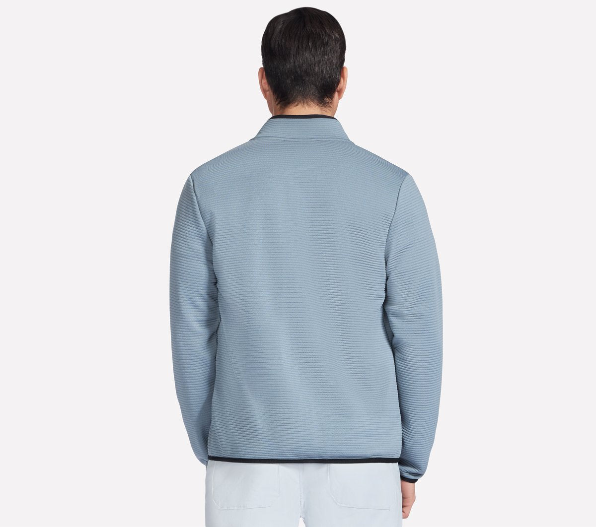 Men Skechers The Hoodless Hoodie Ottoman Jacket | Skechers Men