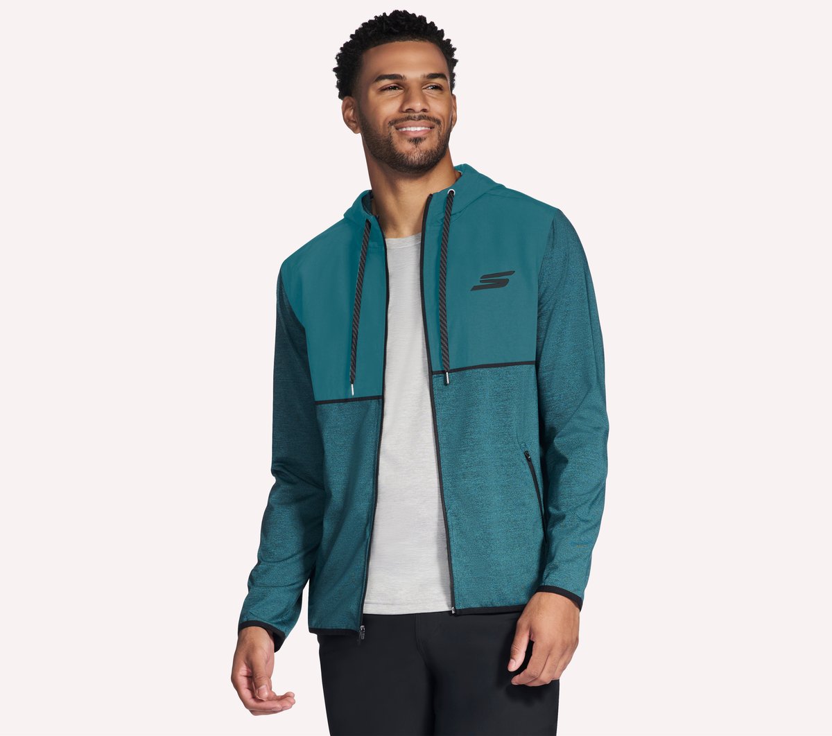 Men Skechers Harry Kane Weekend Full Zip Hoodie | Skechers Men