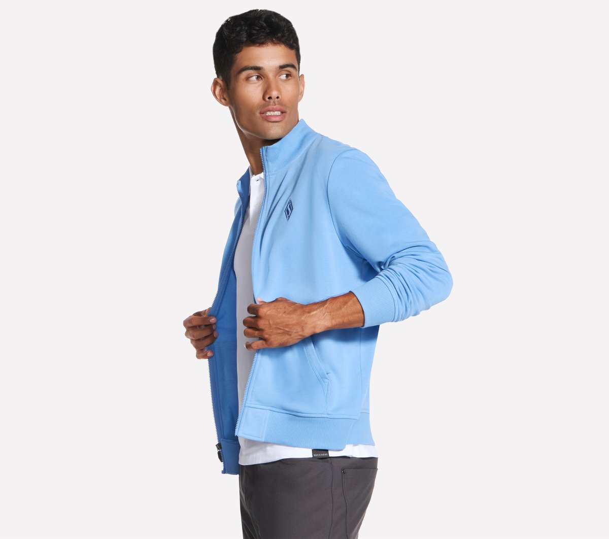 Men Skechers The Hoodless Hoodie GO WALK Everywhere Jacket | Skechers Men