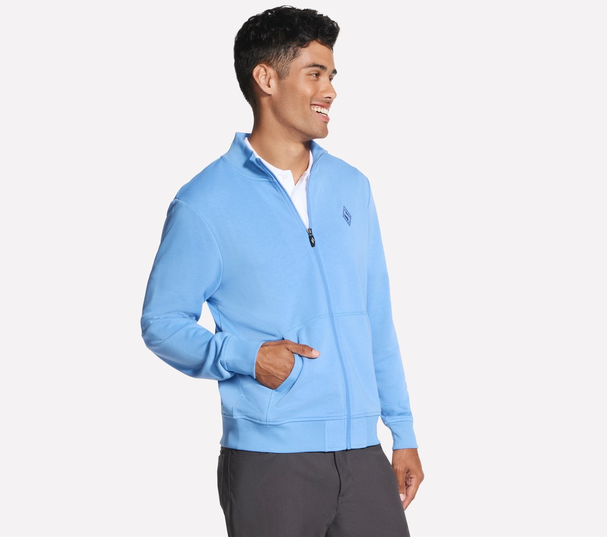 Men Skechers The Hoodless Hoodie GO WALK Everywhere Jacket | Skechers Men