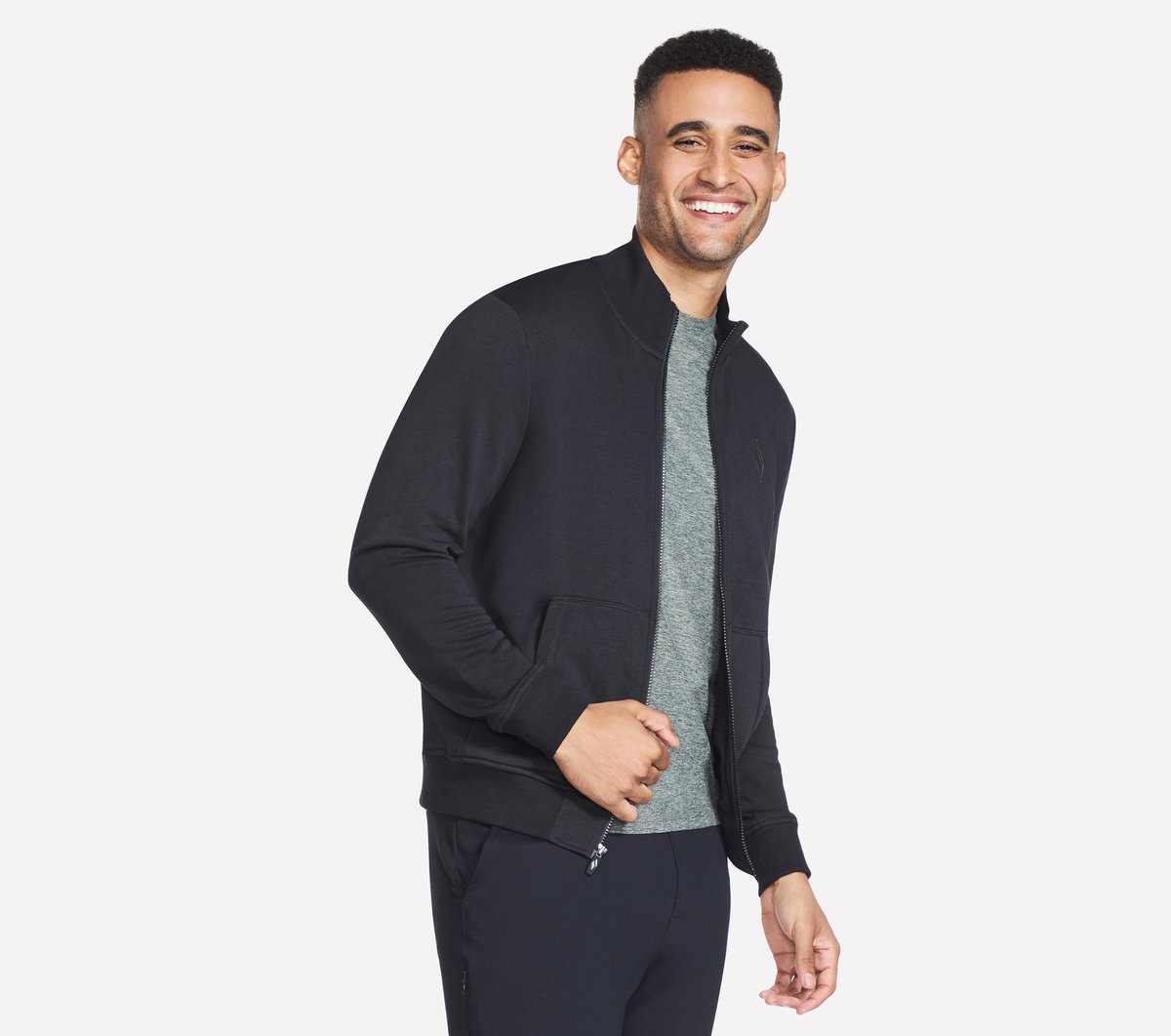 Men Skechers The Hoodless Hoodie GO WALK Everywhere Jacket | Skechers Men
