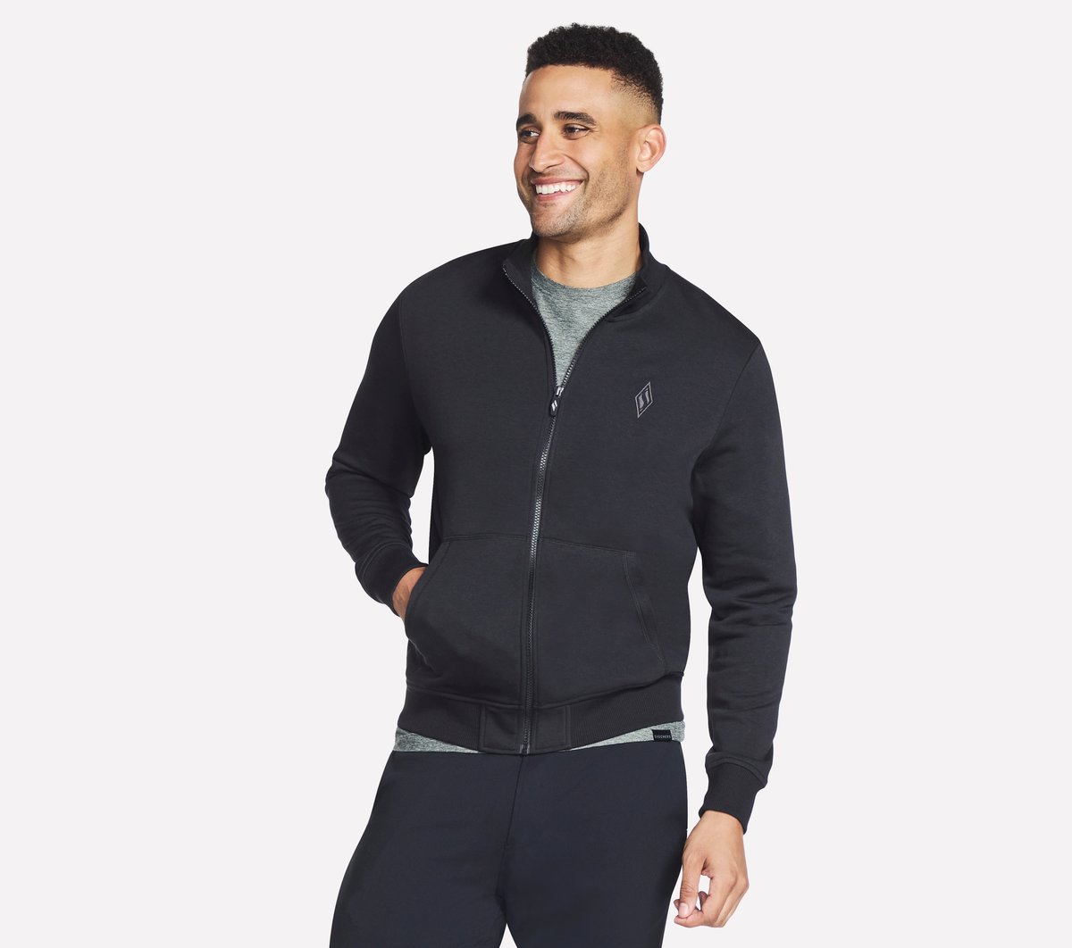 Men Skechers The Hoodless Hoodie GO WALK Everywhere Jacket | Skechers Men