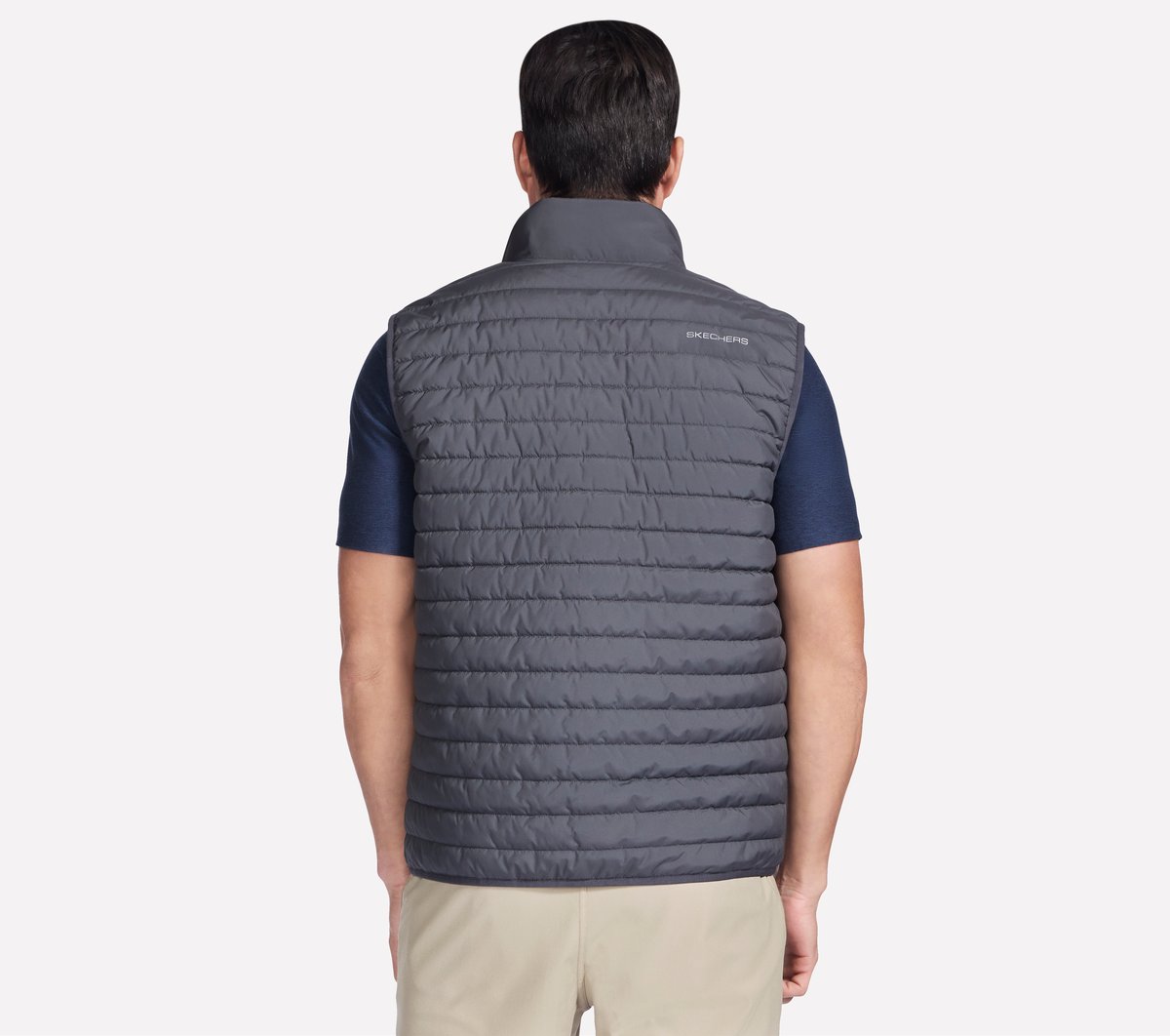 Men Skechers GO SHIELD Cozy Fit Altitude Reversible Vest | Skechers Men