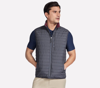 Men Skechers GO SHIELD Cozy Fit Altitude Reversible Vest | Skechers Men