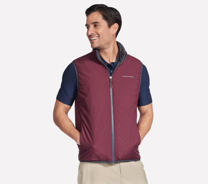 Men Skechers GO SHIELD Cozy Fit Altitude Reversible Vest | Skechers Men