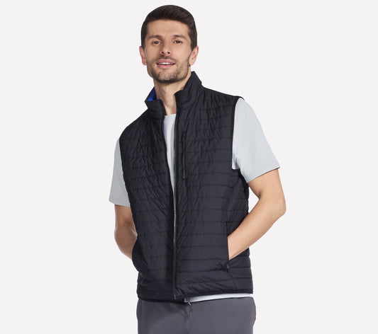 Men Skechers GO SHIELD Cozy Fit Altitude Reversible Vest | Skechers Men