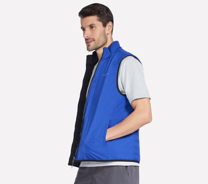 Men Skechers GO SHIELD Cozy Fit Altitude Reversible Vest | Skechers Men