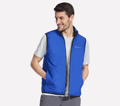 Men Skechers GO SHIELD Cozy Fit Altitude Reversible Vest | Skechers Men